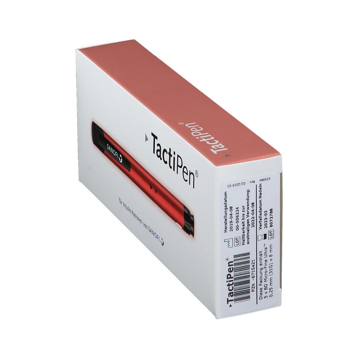 TactiPen® Rot Injektionsgerät
