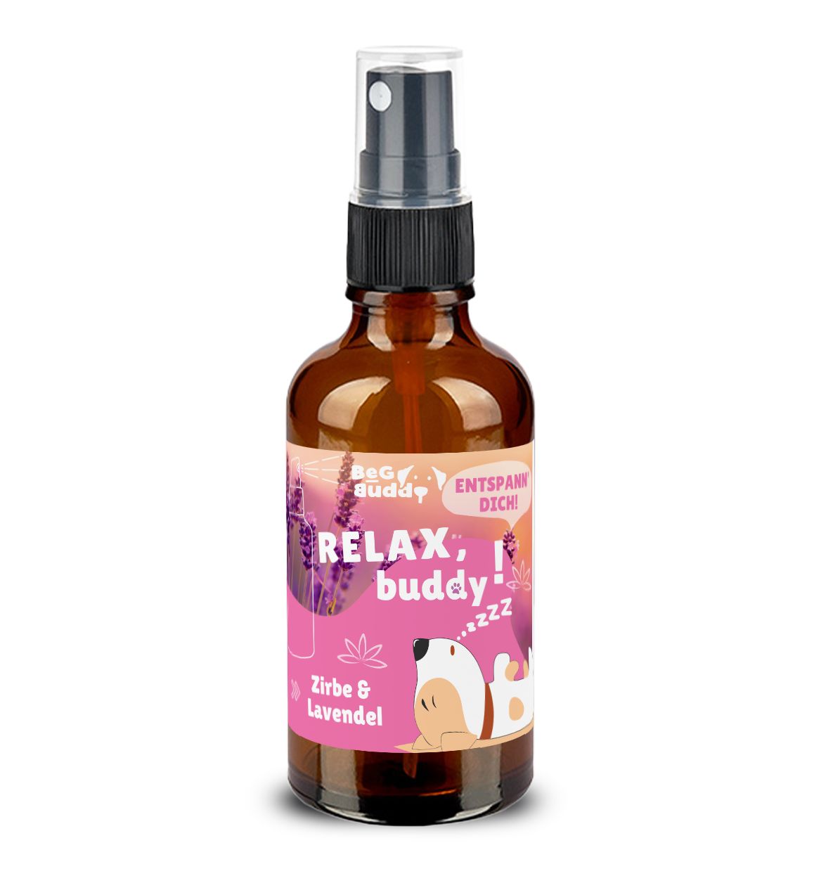BeG Buddy Umgebungsspray mit Lavendel Hunde, Relax Beruhigung