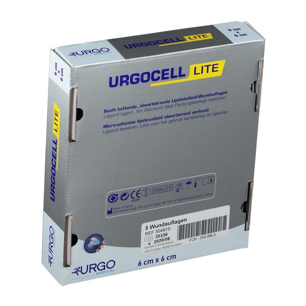 UrgoCell Lite Verband 6 x 6 cm