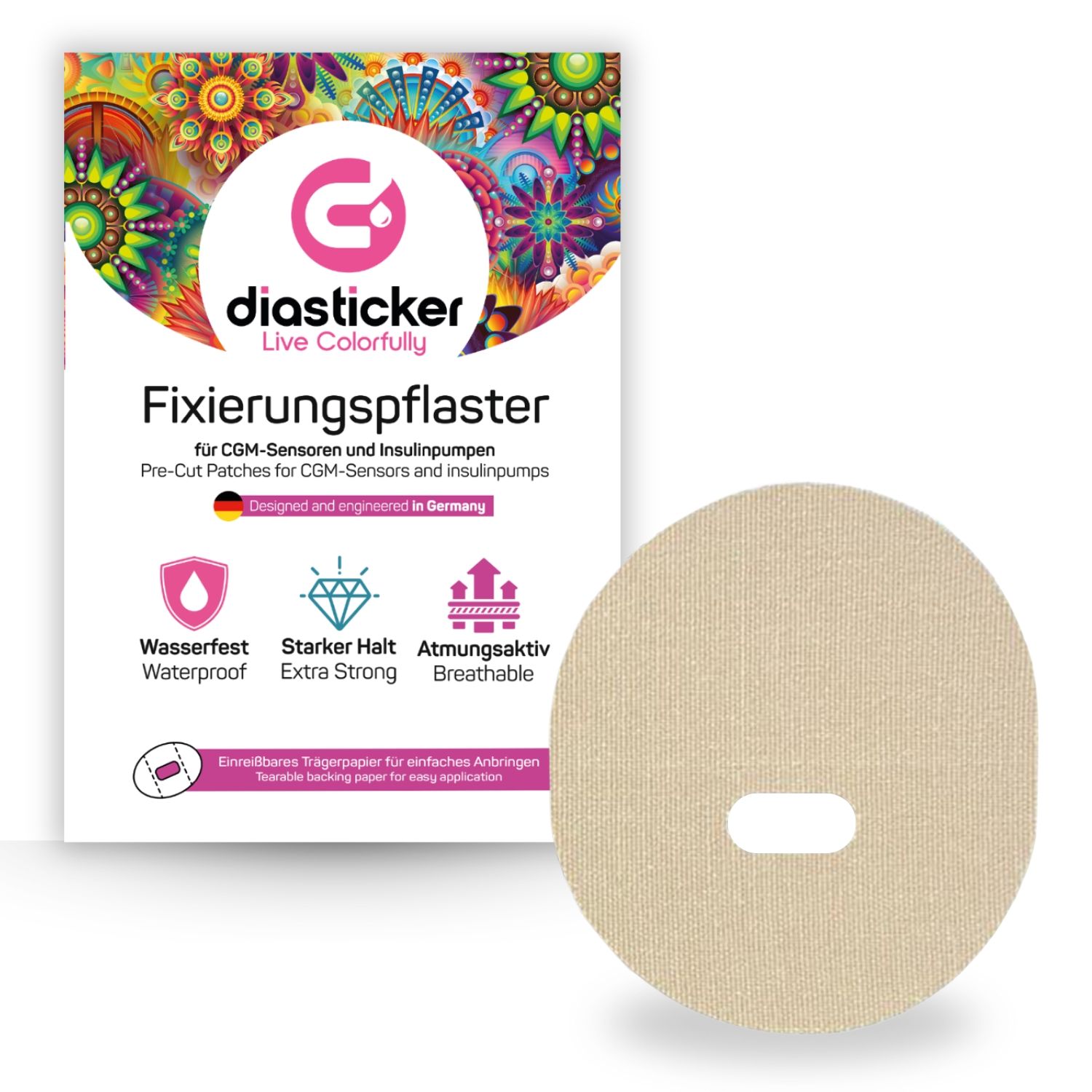 Diasticker® Guardian Fixierpflaster 'Beige' 10 St