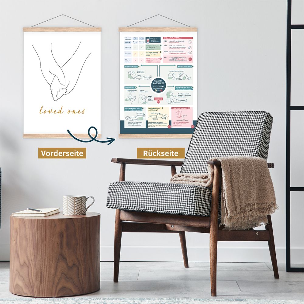 littleplan® Erste-Hilfe-Poster Erwachsene Hands