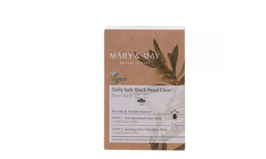 Mary&May - Daily Safe Black Head Clear Nose Pack Set