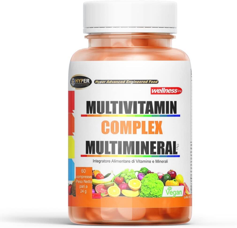 HYPER Multivitamin & Mineral Multivitaminico Multiminerale Alto Dosaggio
