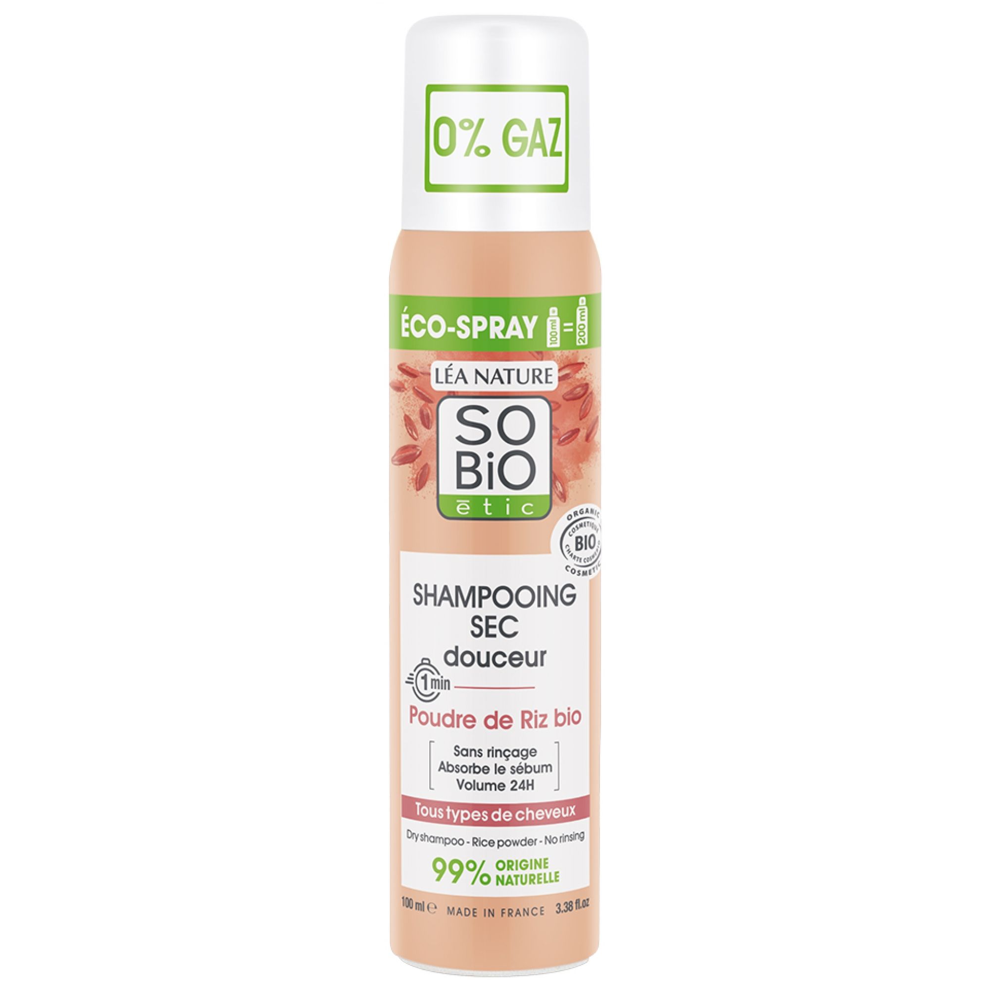 Léa Nature SO BIO étic Trockenes Shampoo Douceur Bio 17,1x3,7x3,7 cm