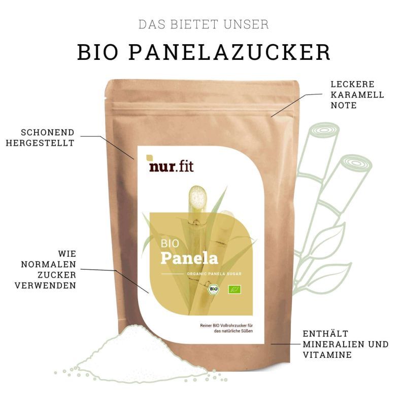 nur.fit BIO Panelazucker