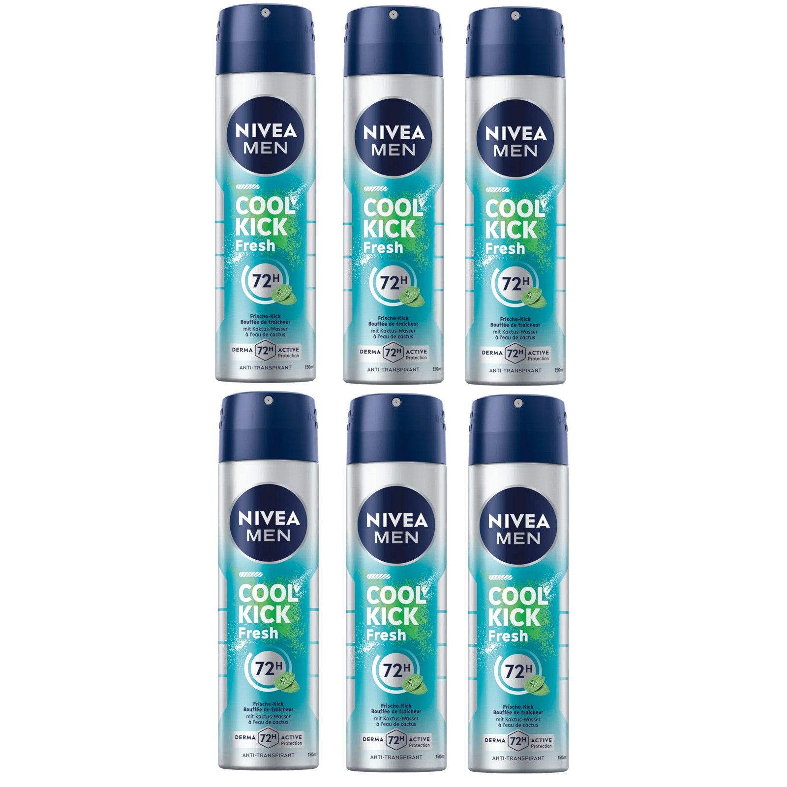NIVEA MEN Deodorant Cool Kick Fresh Deo Spray