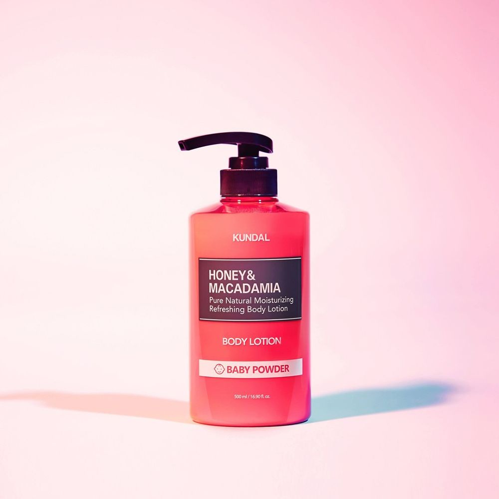 KUNDAL Honey & Macadamia Körperlotion Baby Powder – Feuchtigkeitspflege