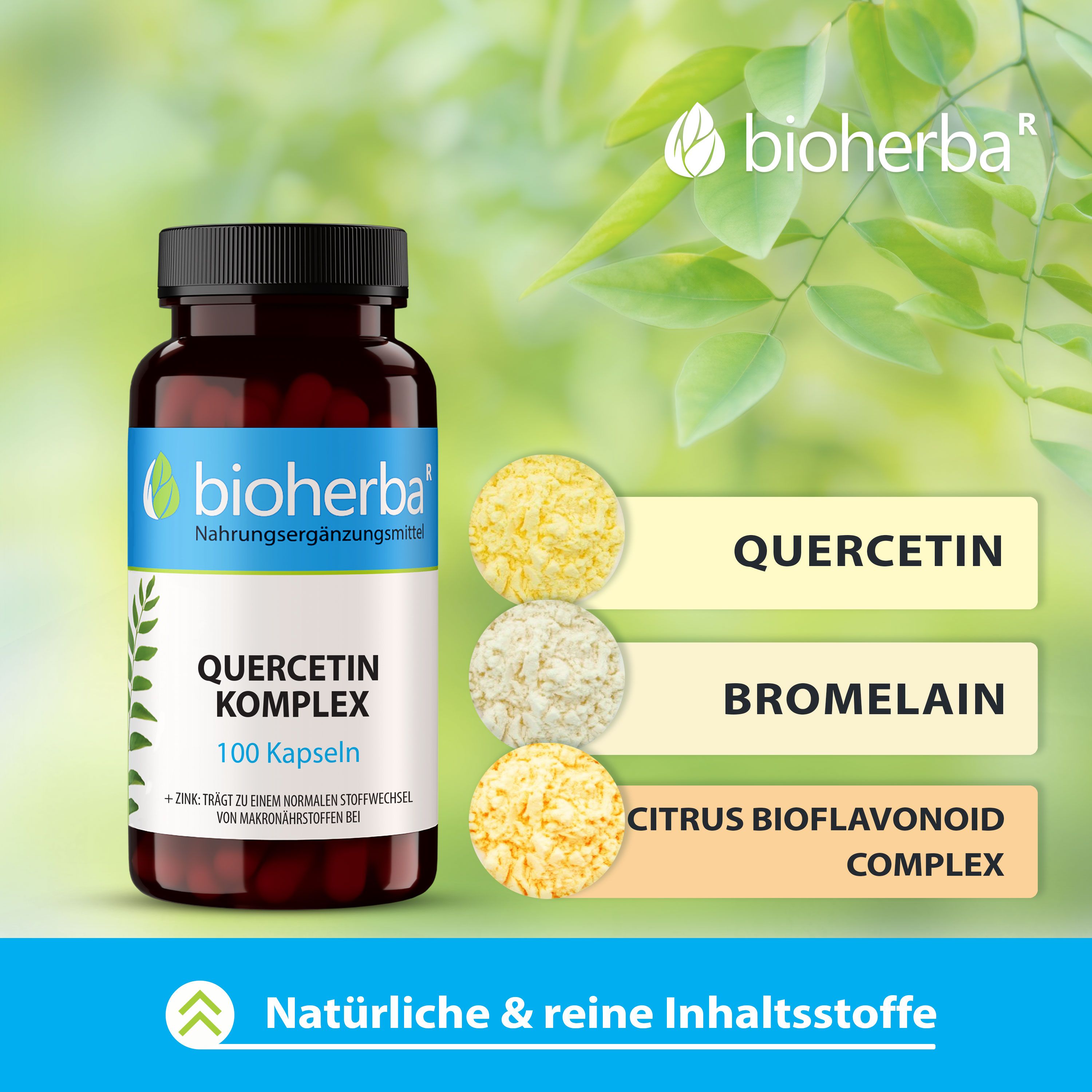 Bioherba Quercetin Komplex Kapseln