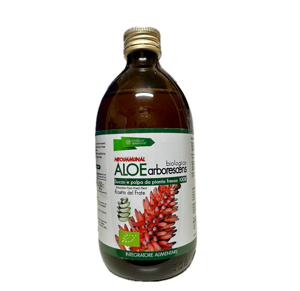L'Energia delle Piante Aloe Arborescens mit Agavensaft