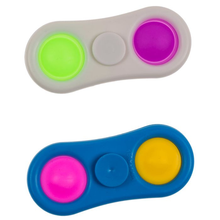 Out of the Blue Pop Toy Fidget Spinner, Oval