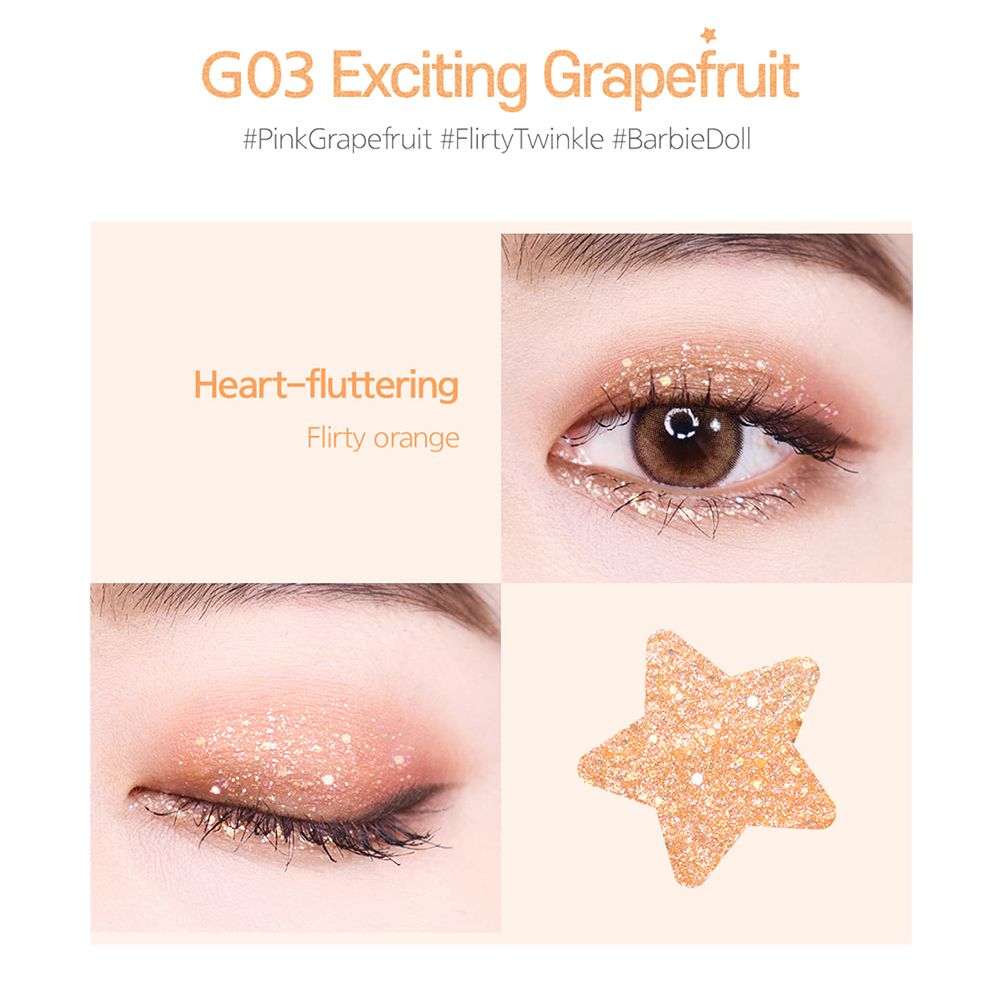 BLACK ROUGE Pearlvely I Glitter Eyeshadow