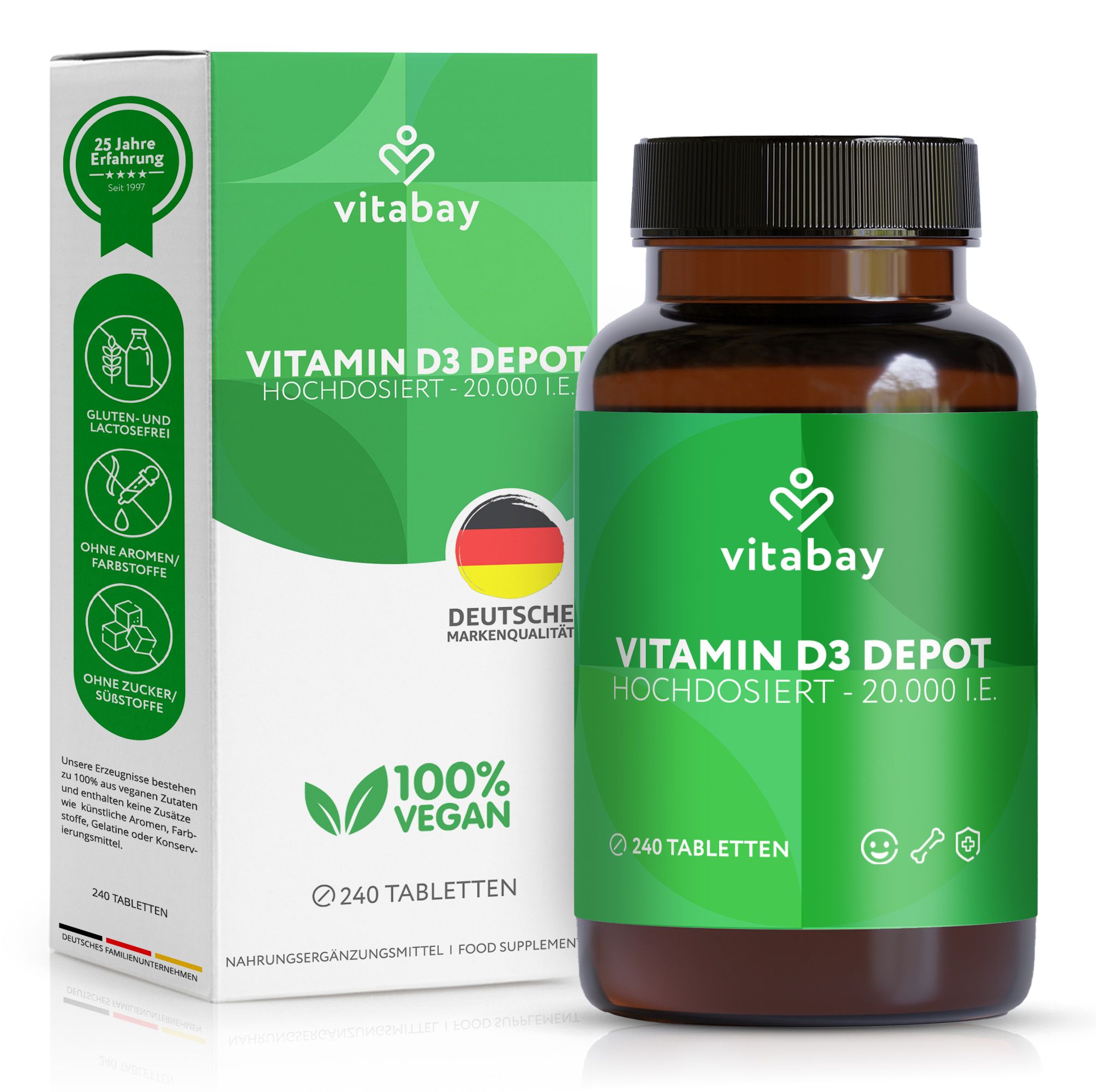 Vitabay Vitamin D3 Depot 20.000 I.E.