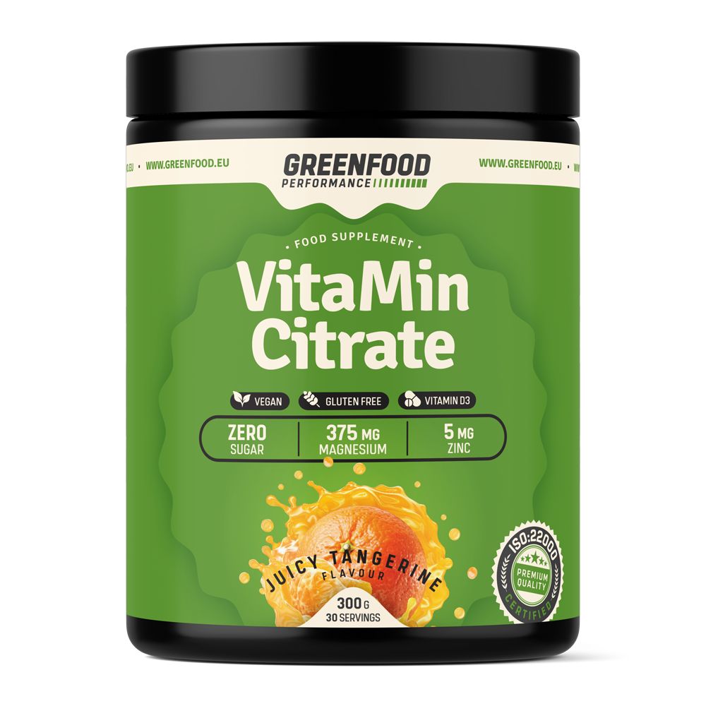 GreenFood Nutrition Performance VitaMin Citrate Juicy Tangerine