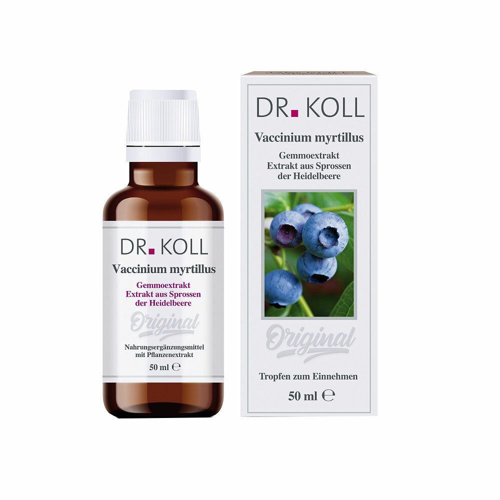 DR. KOLL Vaccinium Myrtillus Gemmoextrakt