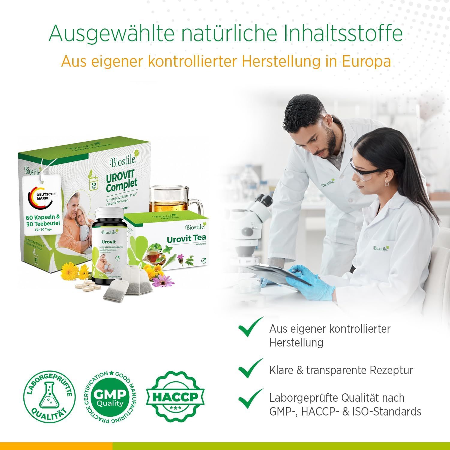 Biostile Urovit Komplett 30-Tage Kur