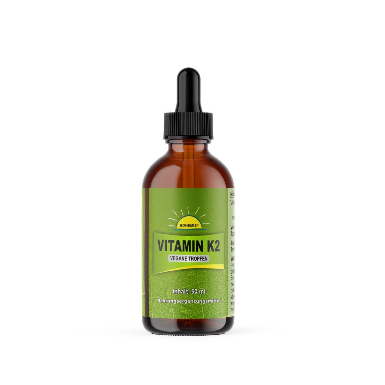 Bonemis® Vitamin K2 Tropfen, Menachinon MK7 all-trans (>99%), mit Pipette 0,05 l Tropfen zum Einnehmen