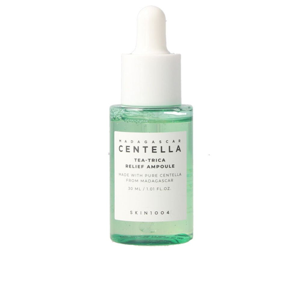 Grüne Glasflasche mit Pipette, 30 ml.
