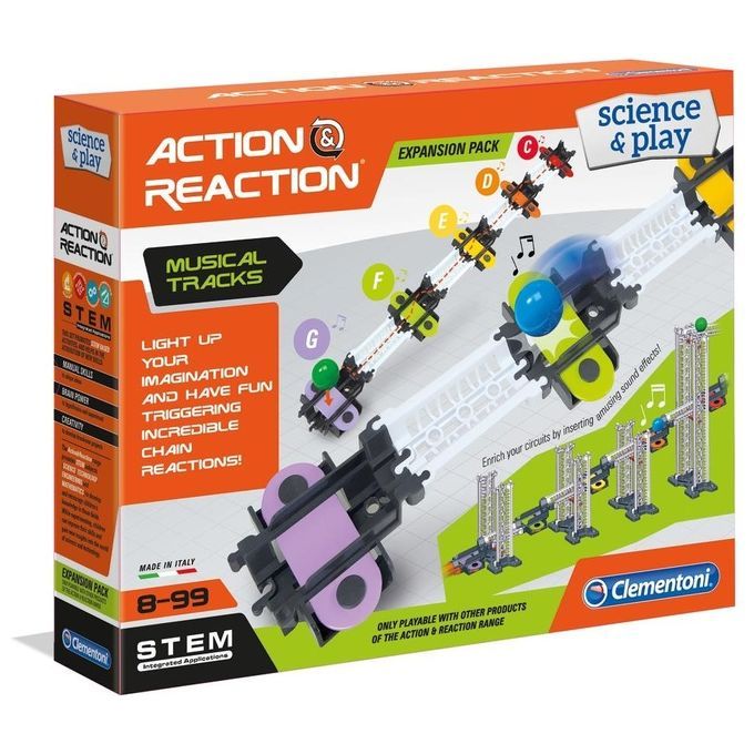 Clementoni Action  Reaction Musical Tracks