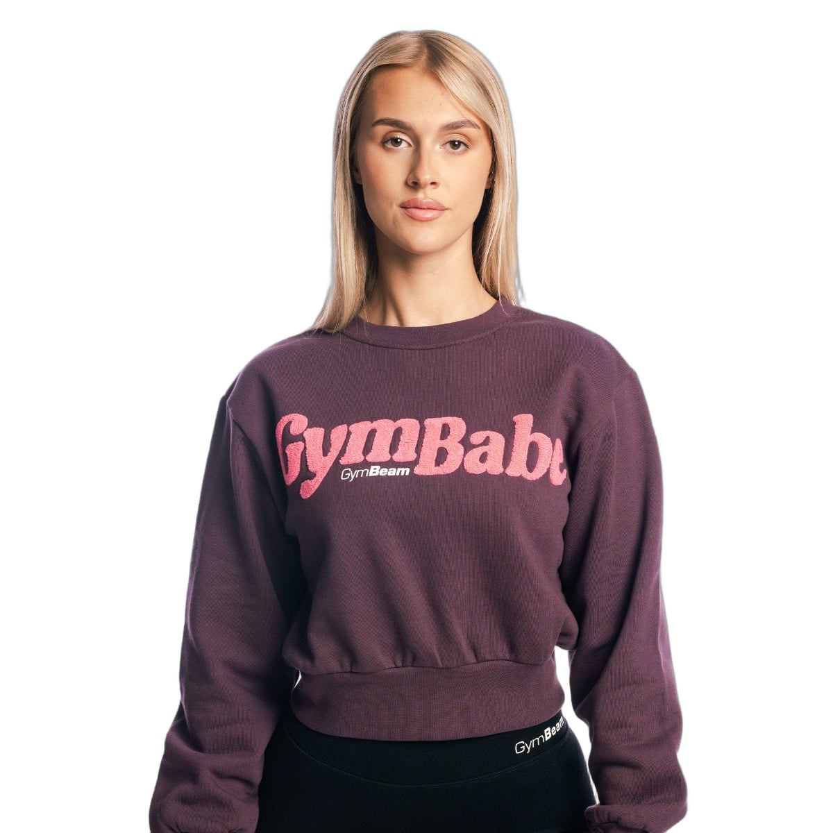 GymBeam Damen Pullover cropped Langarm Eclipse 1 St