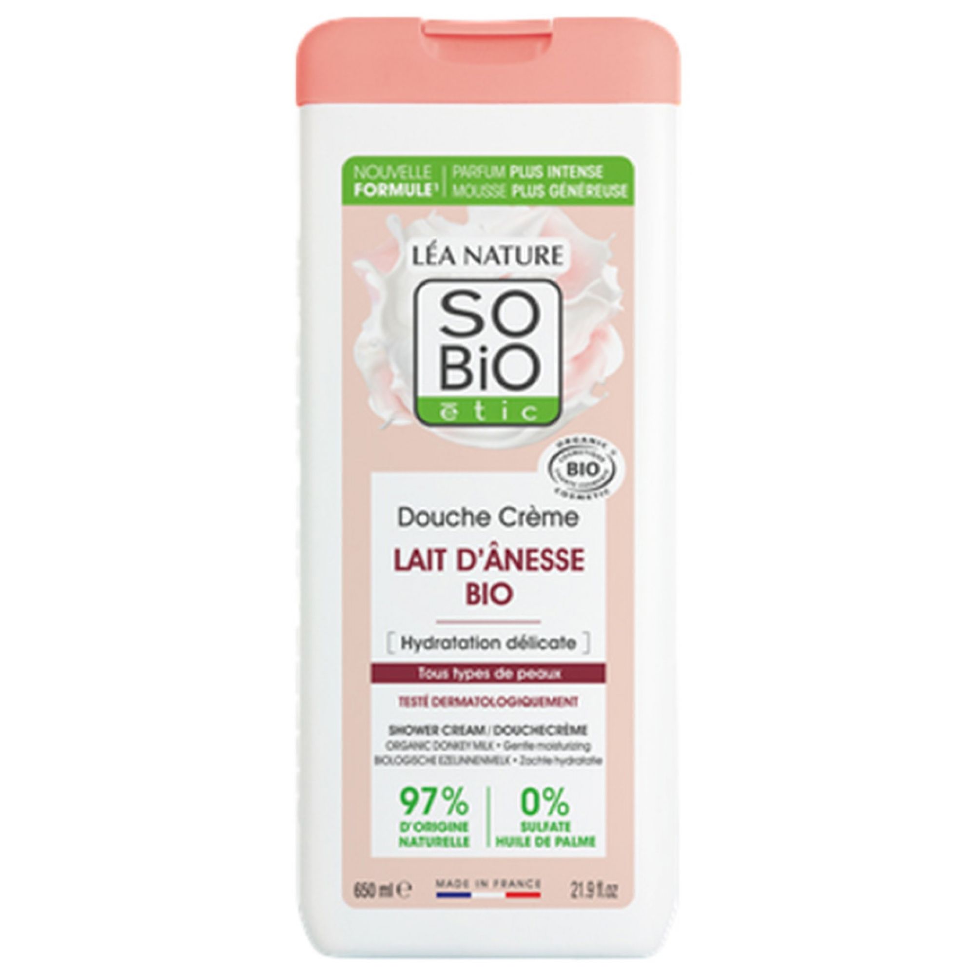 Léa Nature SO BIO étic Cremedusche Bio-Essenzmilch 22x9x4 cm Lotion