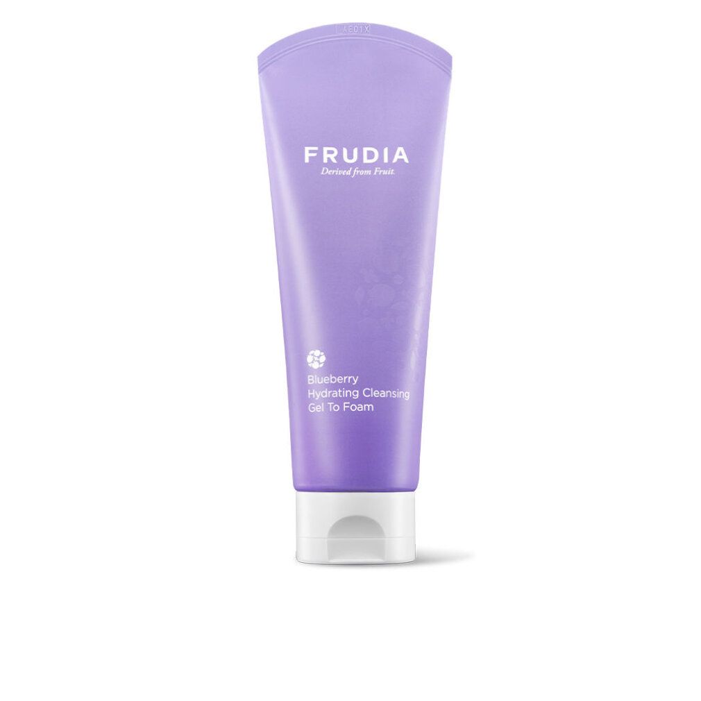 Frudia Blueberry Hydrating Cleansing Gel to Foam