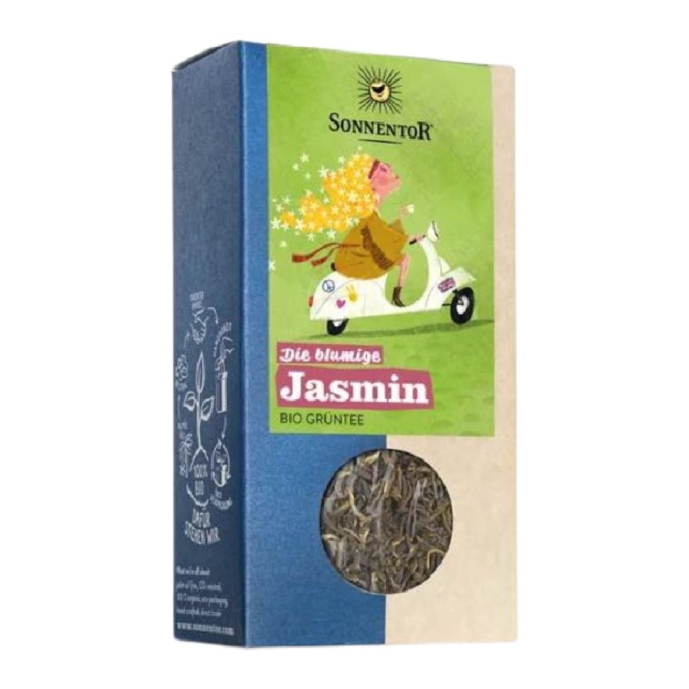 Sonnentor - Bio Grüntee Jasmin 100g lose 100 g Pulver