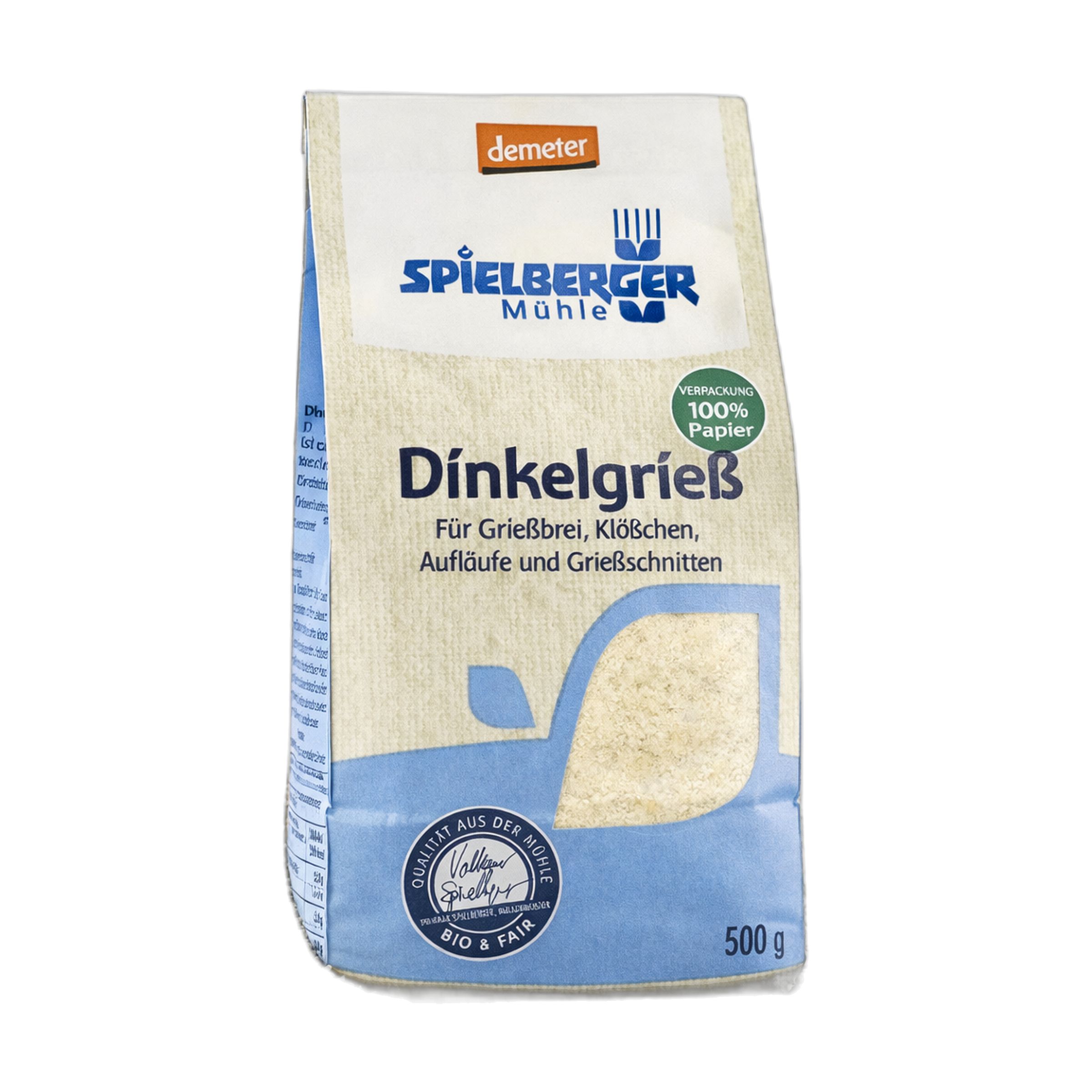 Spielberger Bio Dinkelgrieß 500 g