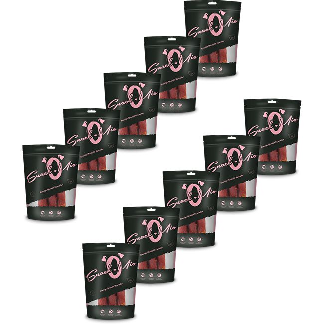 SnackOMio - knackige Pferdefilet Kaurolle