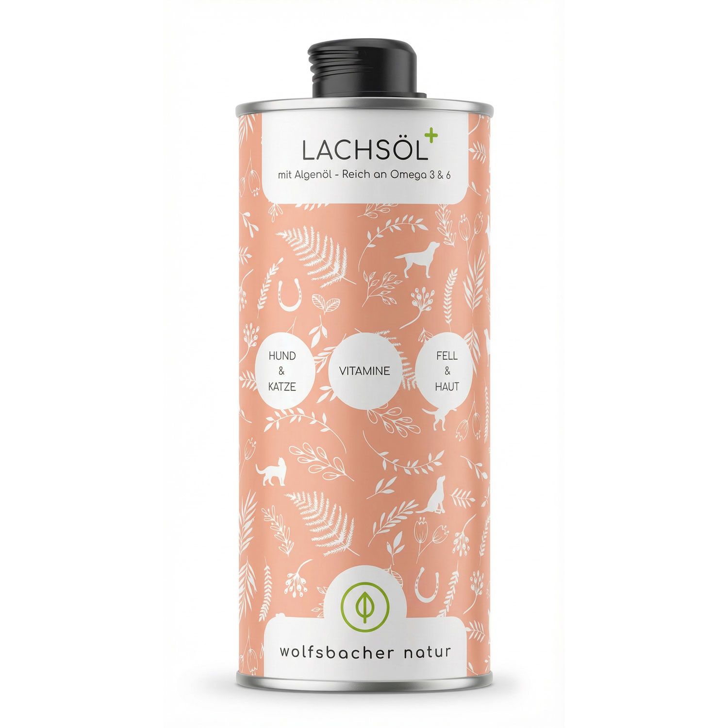 Wolfsbacher Natur Lachsöl PLUS Hund/Katze