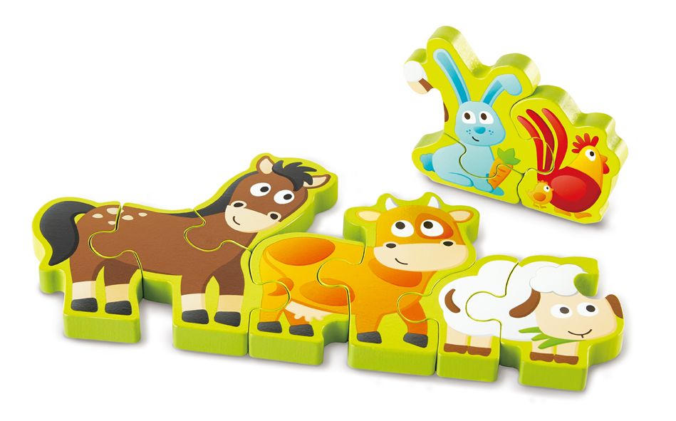 Hape Zahlen & Farmtiere