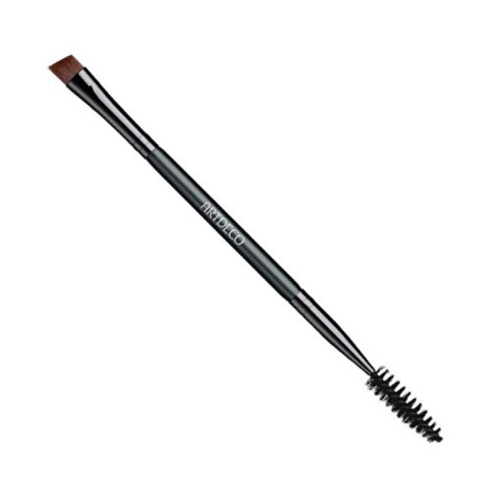 Artdeco 2 in 1 Brow Perfector: Schrägspitzpinsel und Bürste.