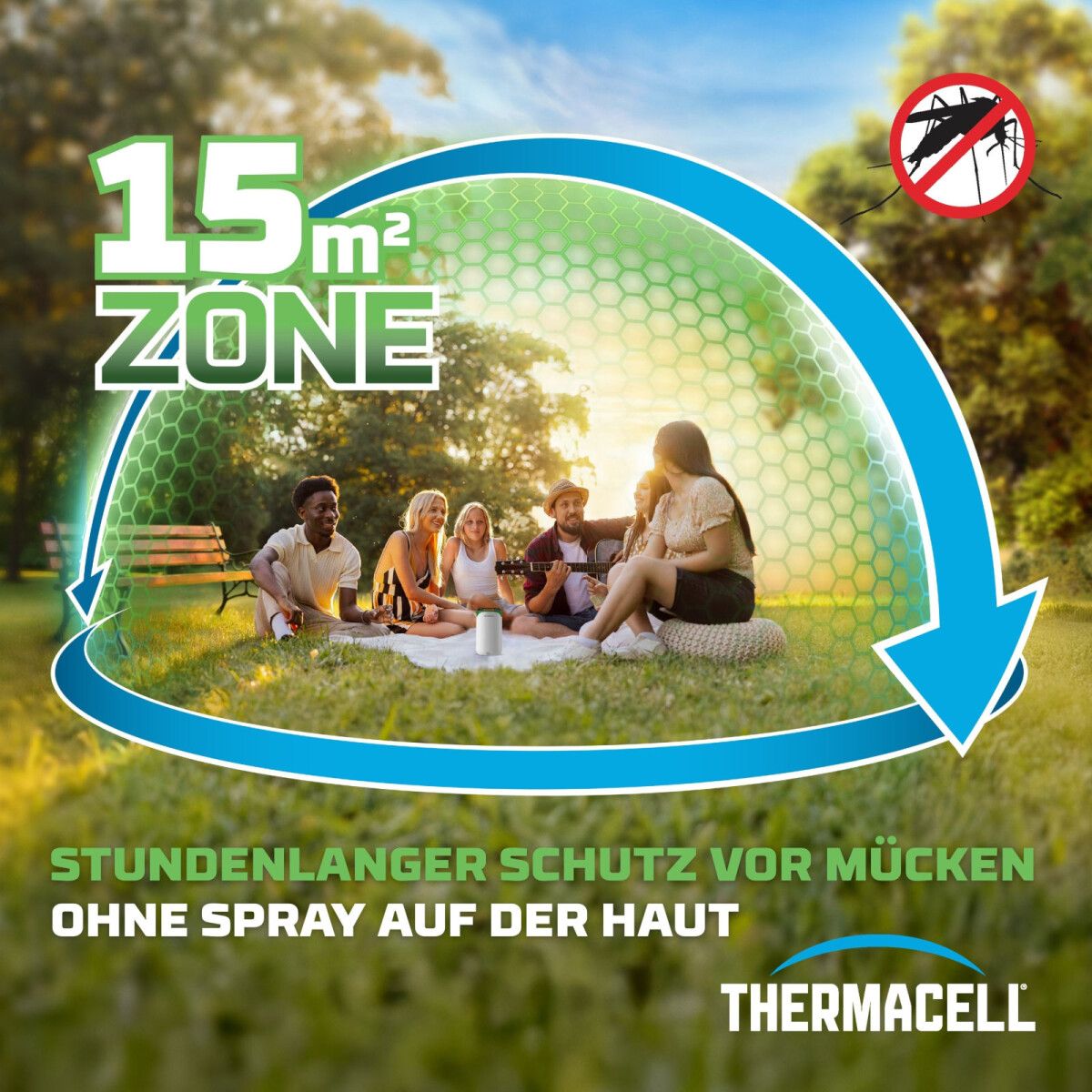 Thermacell Mückenabwehr Protect - Mückenschutz Standgerät