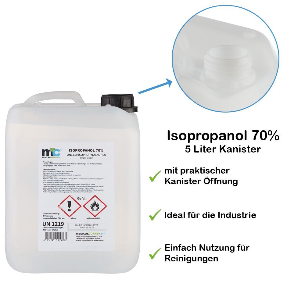 Medicalcorner24 Isopropanol 70%