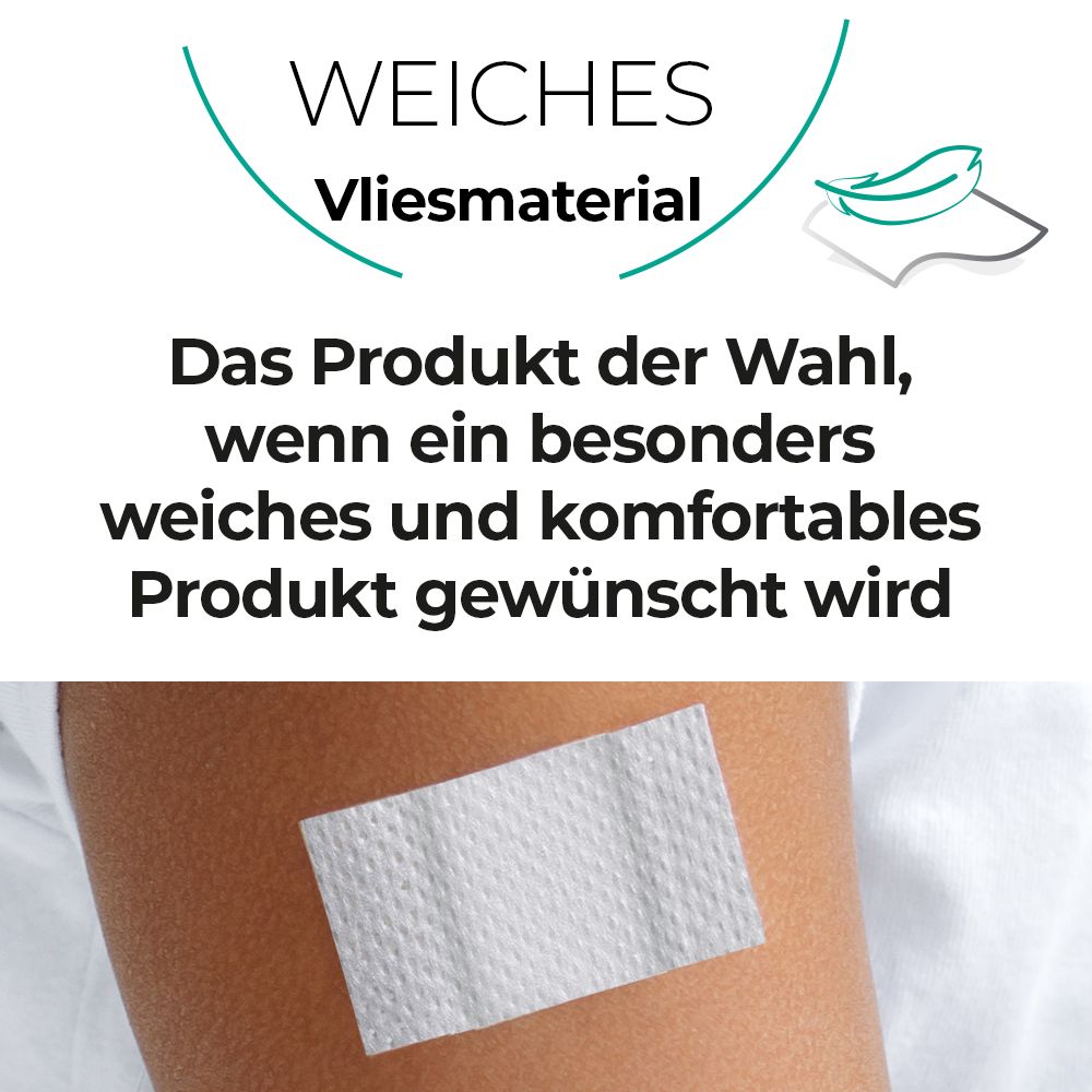 Medrull Ultra Pore weiche, selbstklebende Injektionspflaster 2 x 4cm