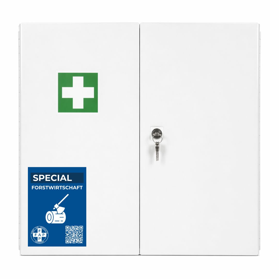 FAP First Aid Products Erste-Hilfe-Schrank Forstwirtschaft DIN 13169 - zweitürig 1 St