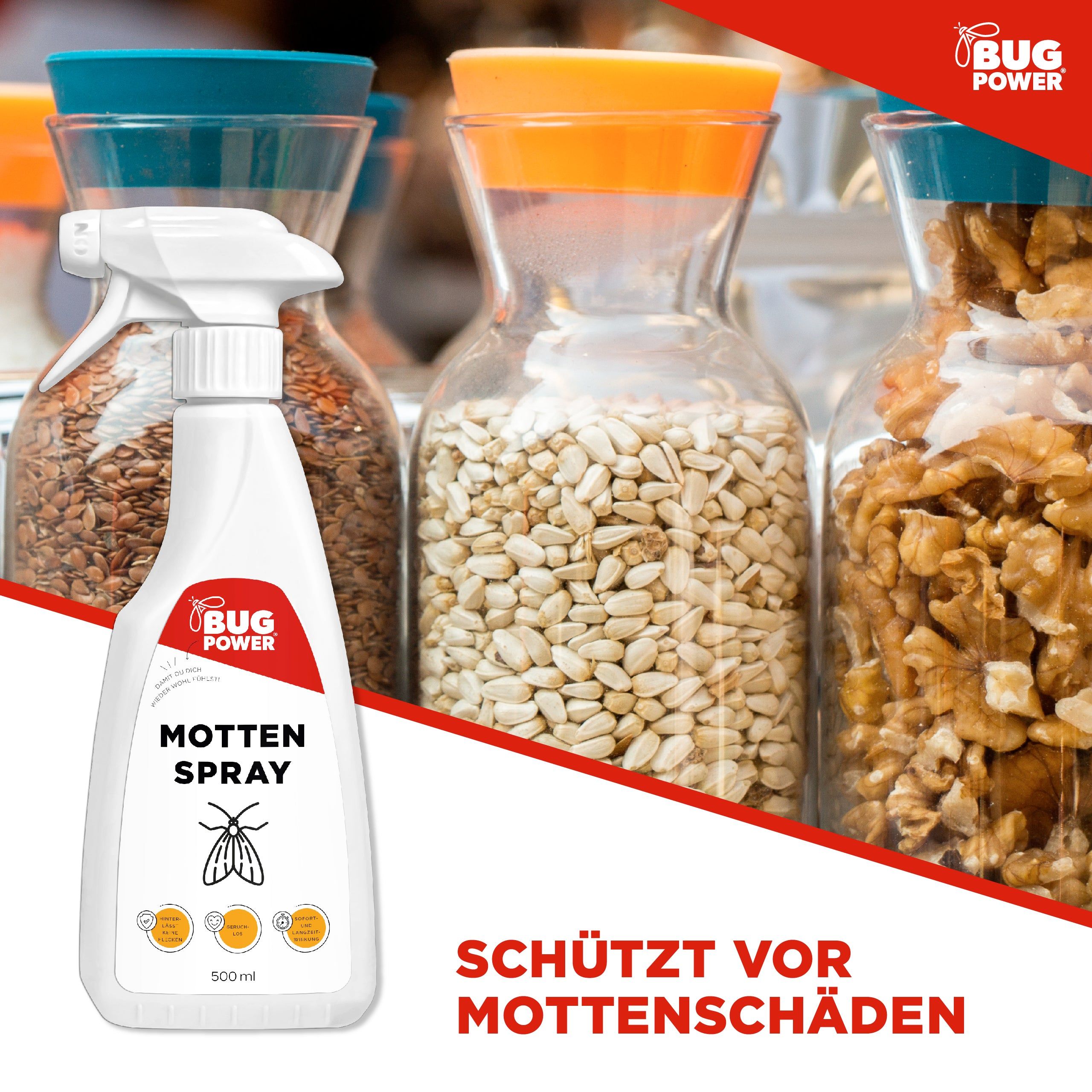 BugPower Motten Spray