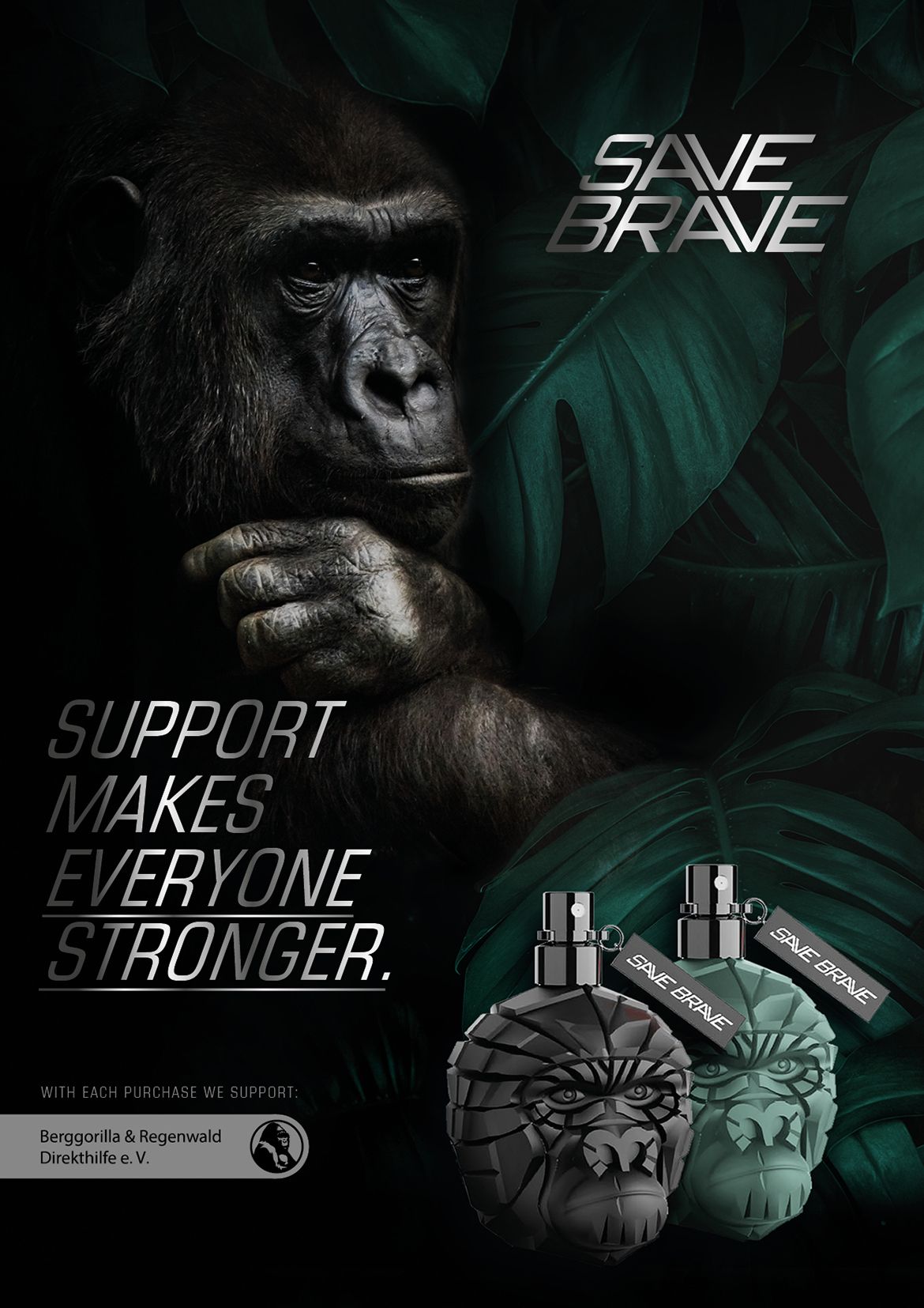 Save Brave UrBN Set Eau de Toilette + Shower Gel