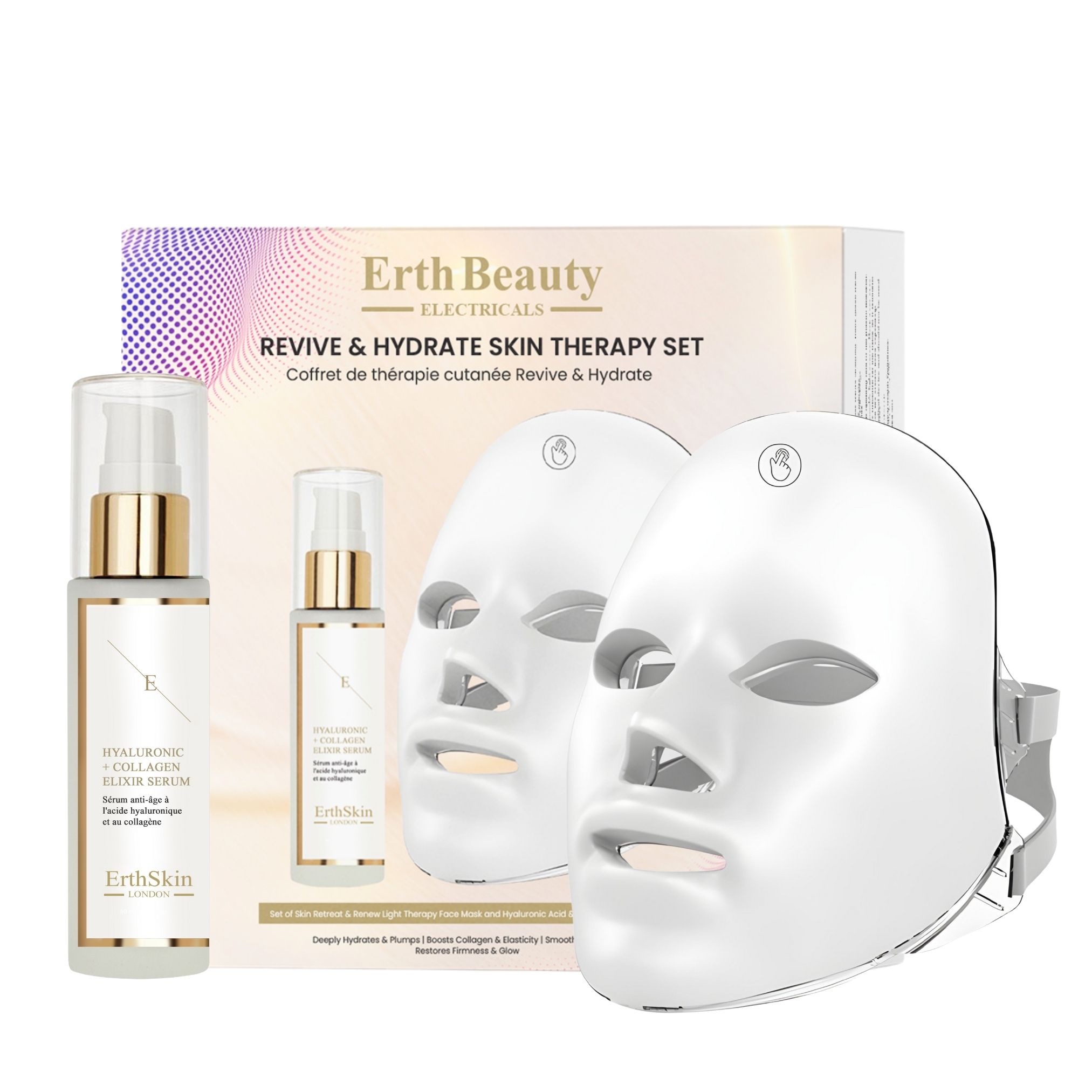 ErthSkin London Set per la terapia della pelle Ravviva e idrata