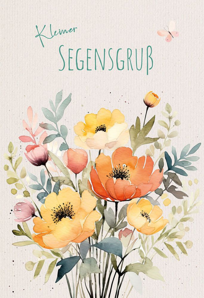 Kleiner Segensgruß Grußkarte