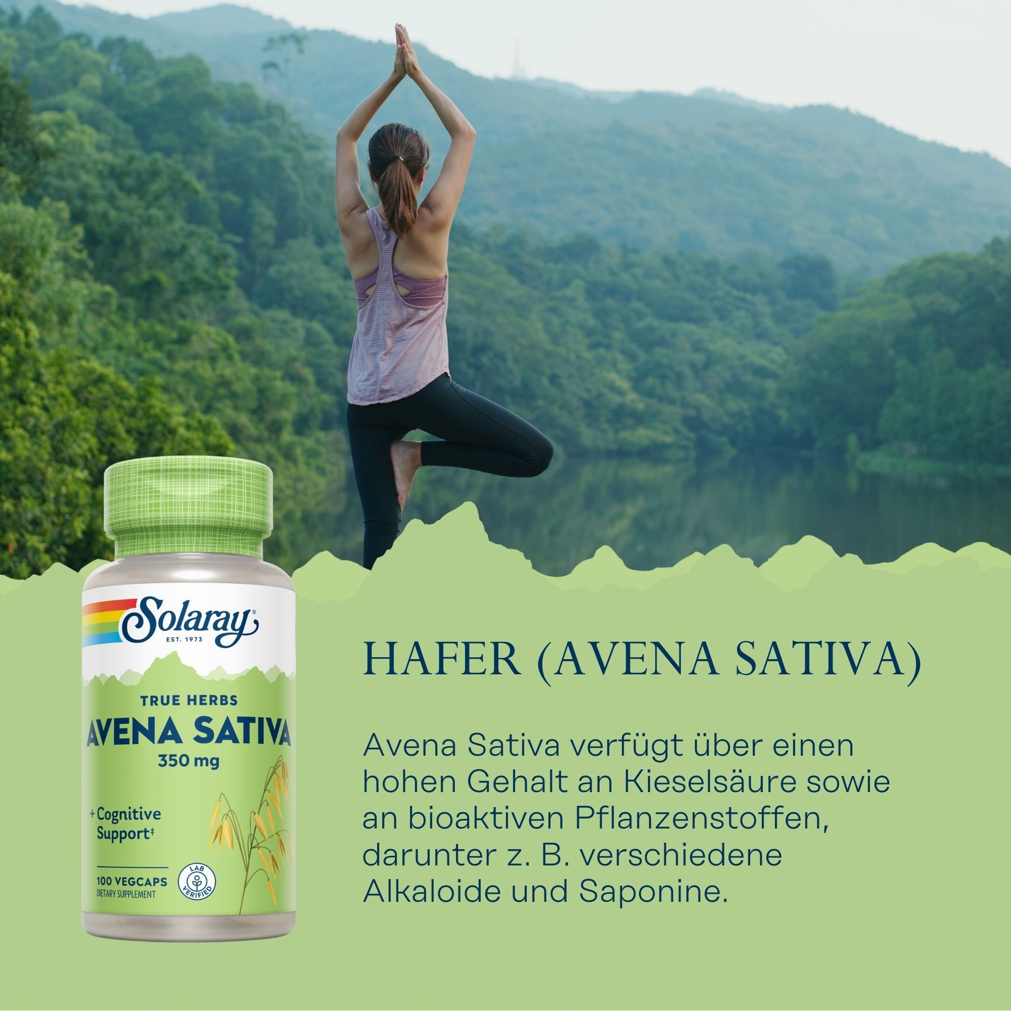 Solaray Hafer (Avena sativa)