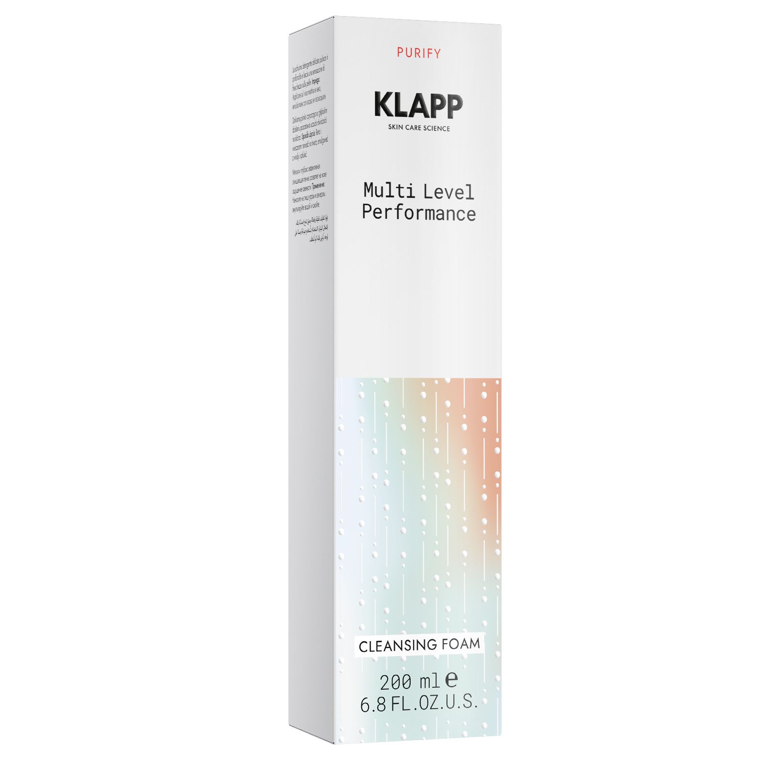 Klapp, Multi Level Performance Cleansing Triple Action Cleansing Foam