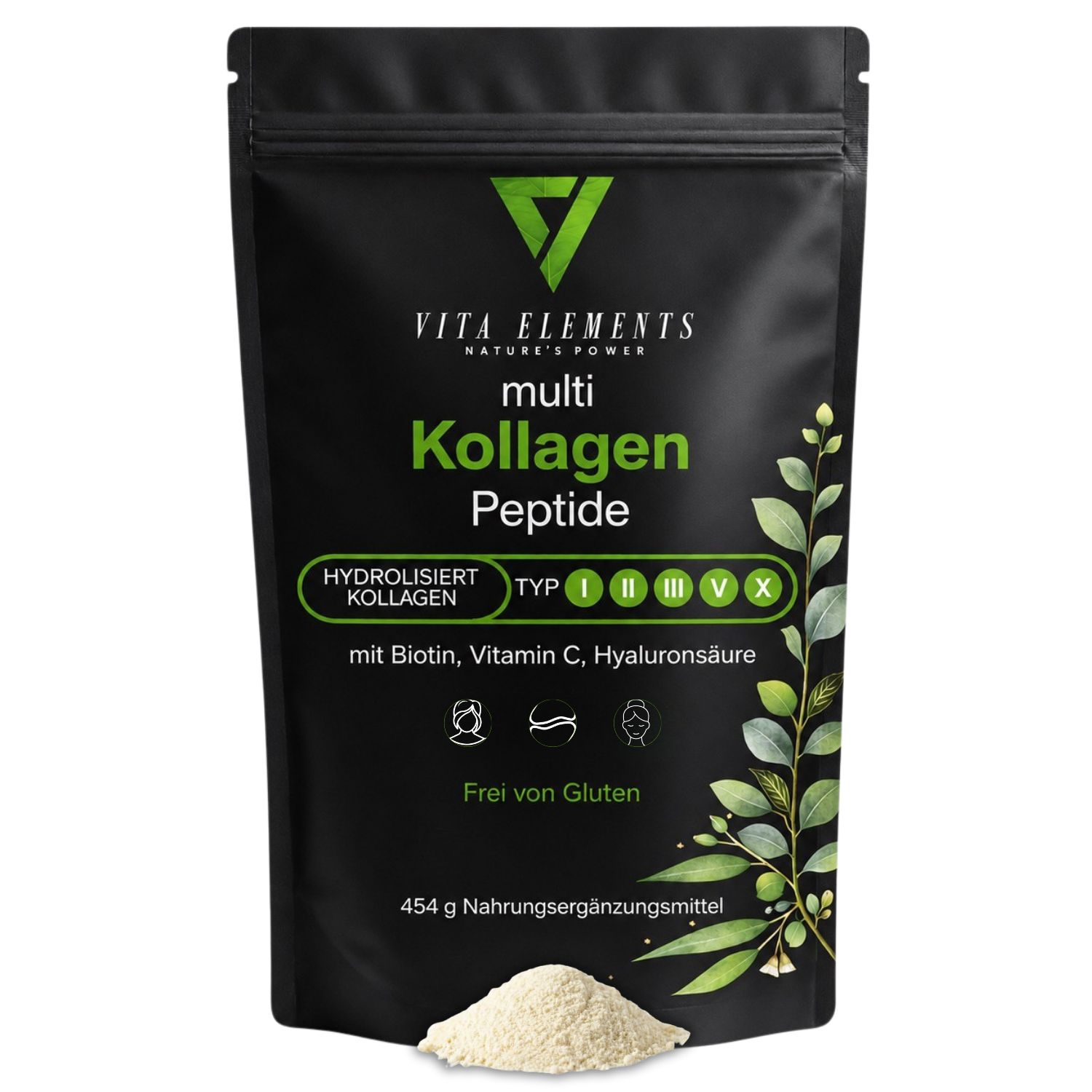 Vita Elements Kollagen Peptide Pulver