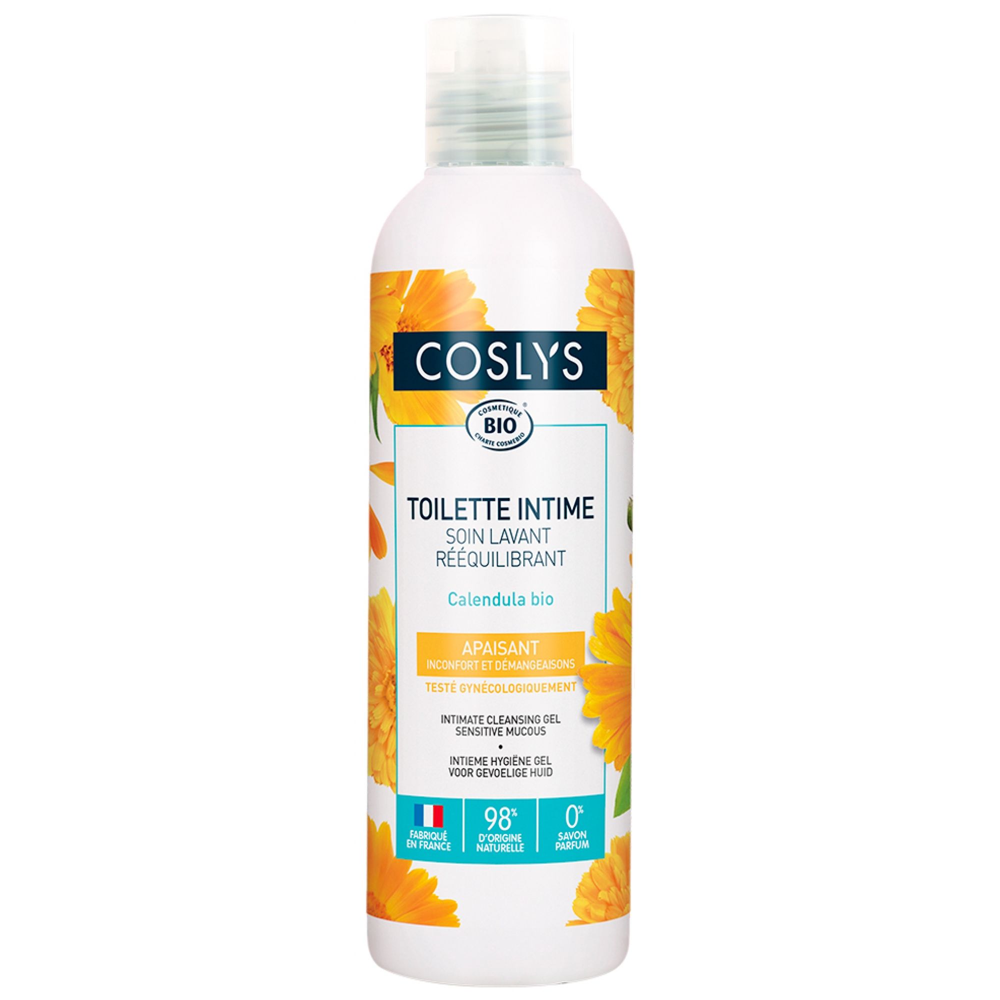 Coslys Intimhygiene Rebalancing Waschpflege Bio-Ringelblume 250 ml 18x5x5 cm