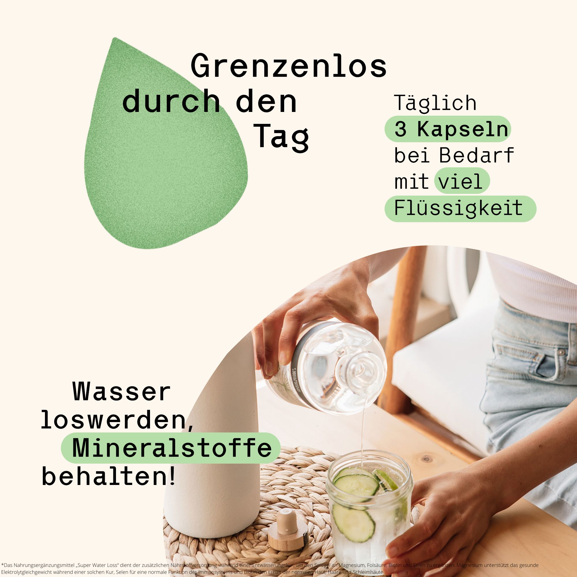 grenzenlos® - Super Water loss - Brennnessel Komplex