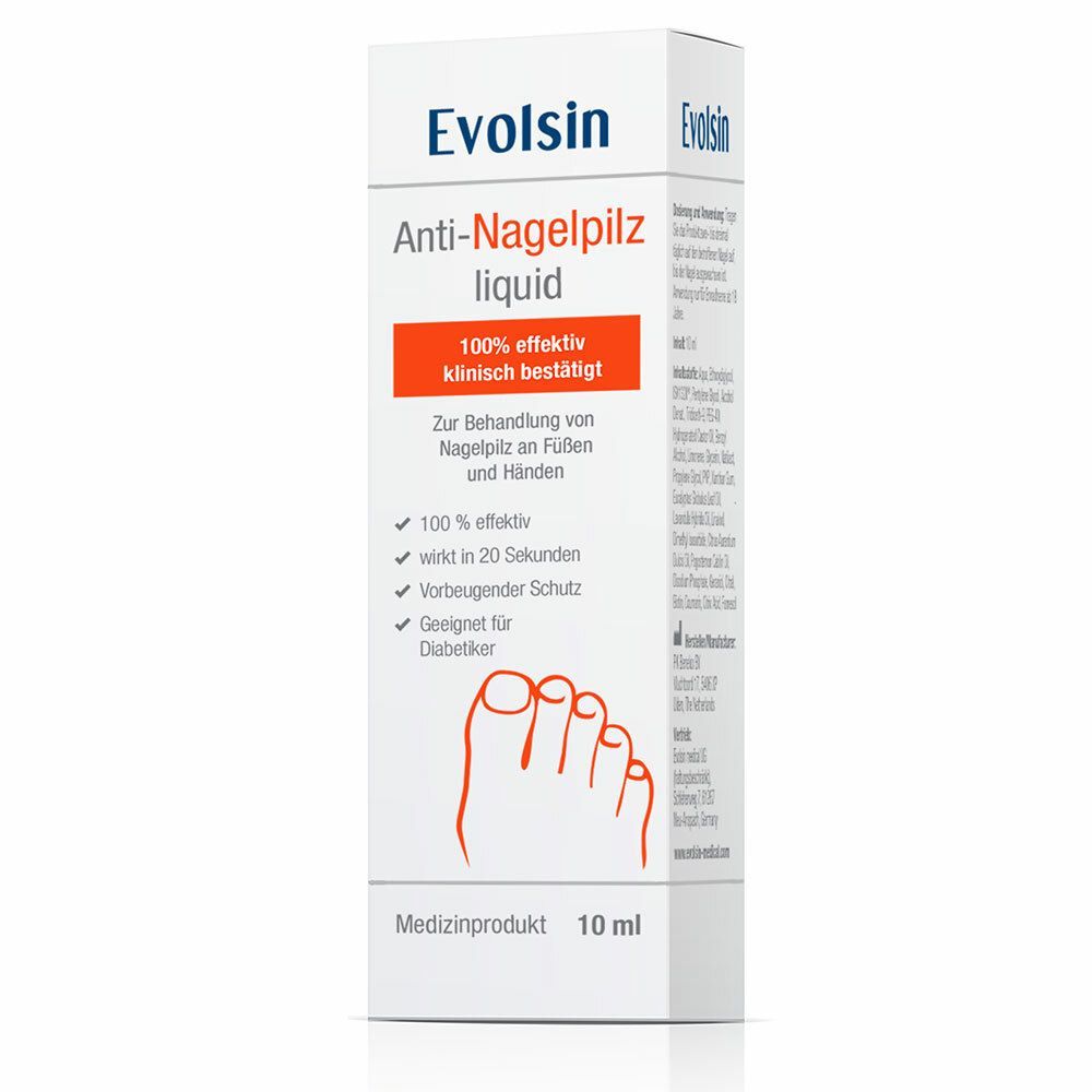 Evolsin Anti-Nagelpilz liquid 10 ml Tinktur