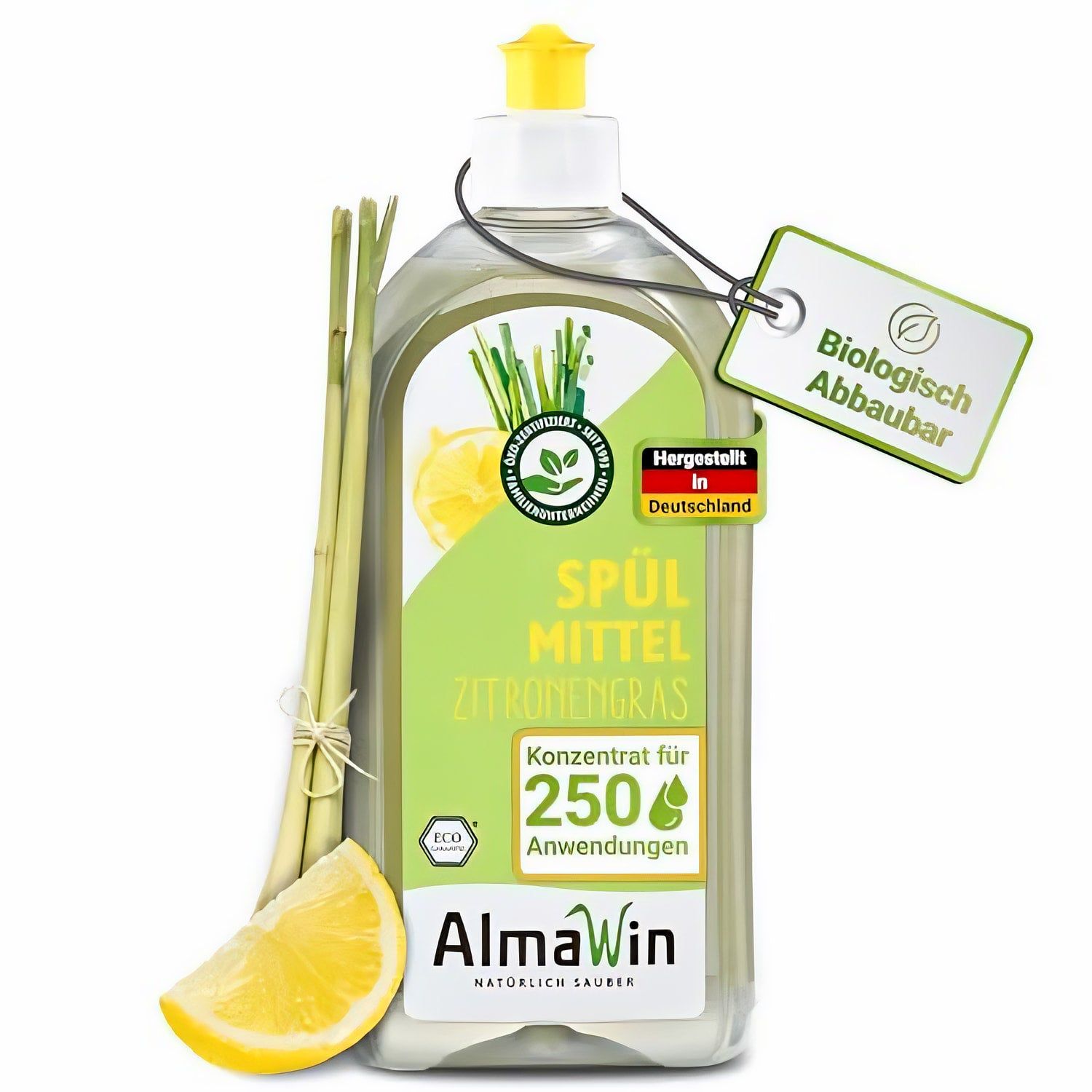 AlmaWin Spülmittel Zitronengras 500 ml