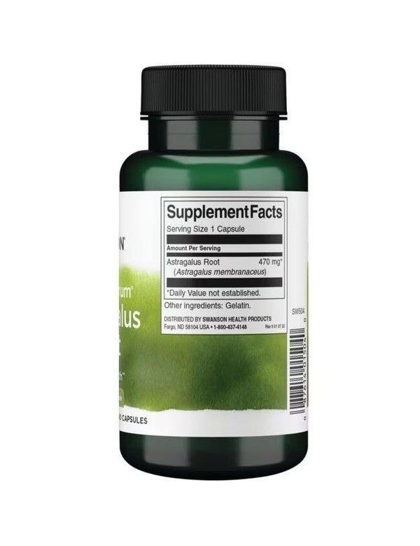 Swanson Astragalus 470 mg