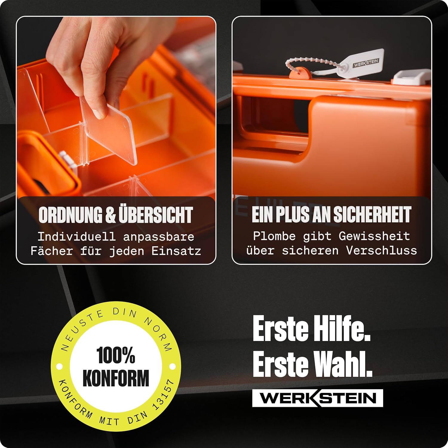 WERKSTEIN Erste Hilfe Koffer