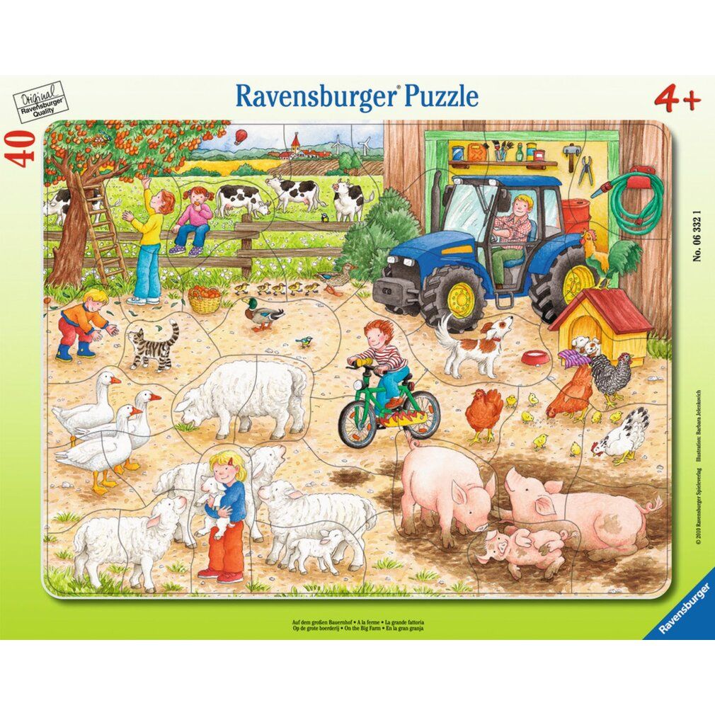 Puzzle Auf dem großen Bauernhof