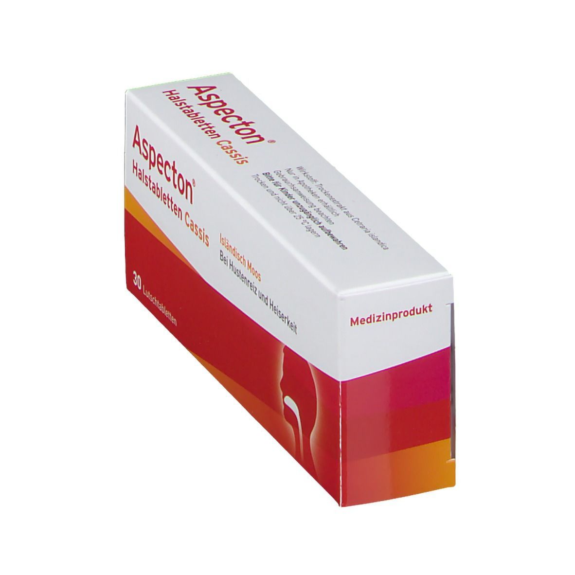 Aspecton® Halstabletten Cassis